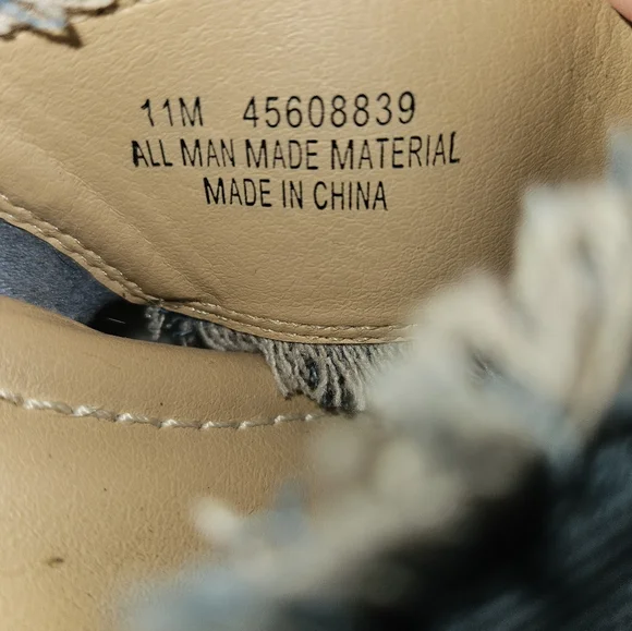 Comfort Est 1946 Womans Denim Slip On Shoes Size 11 - Picture 6 of 7